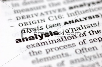 Definition of analysis