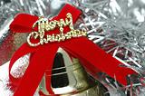 Close up of christmas bell