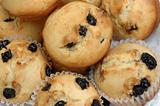 Decilious blueberry muffins