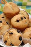Decilious blueberry muffins
