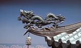 Dragon on Asian Roof