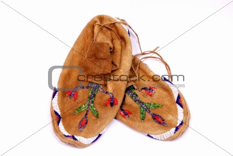Indian moccasins