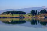Reflection on Lake Legutiano