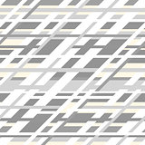 Vector retro geometric seamless pattern in grey colors