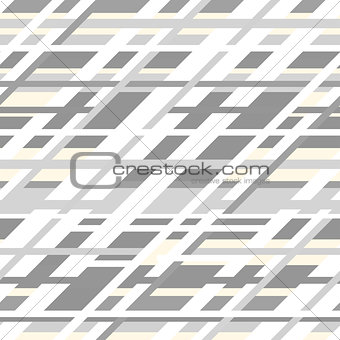 Vector retro geometric seamless pattern in grey colors
