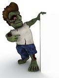 Cartoon Zombie Character