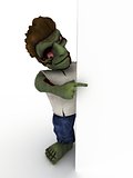 Cartoon Zombie Character
