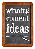 winning content ideas