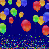 Colorful Flying Balloons
