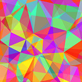 Abstract Colorful Polygonal Background