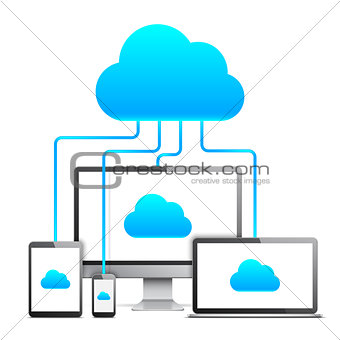 Cloud Technology Concept