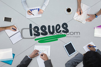 Issues against business meeting