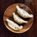 Asian dish dumplings