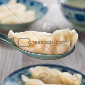Chinese food steamed dumplings