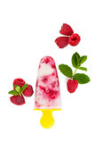 Ice lolly background.