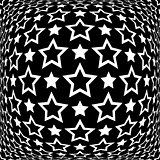 Stars pattern. Abstract textured background. 
