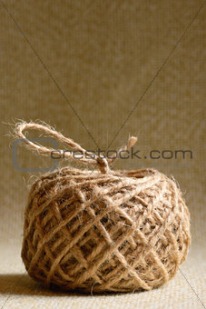 Ball of hemp rope