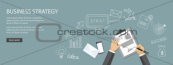 banner of site business strategy