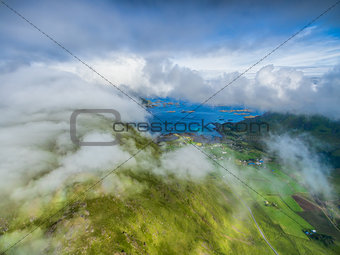 Clouds above Lofoten