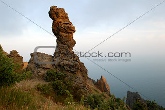 Wonderful rock in Kara Dag Mountain