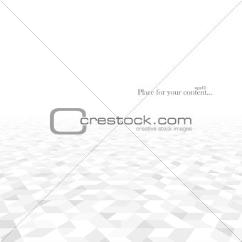 Abstract geometric background with a perspective.