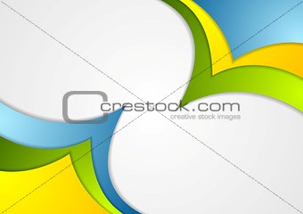 Bright corporate abstract contrast background