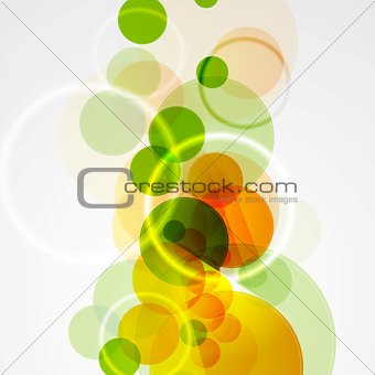Abstract summer geometric background