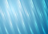 Blue blurred shiny stripes vector background