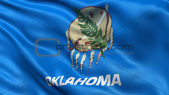 US state flag of Oklahoma