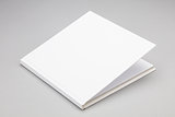 Blank book white cover 8,5 x 8,5 in