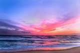 Beautiful Sunset on a Sri Lankan Beach.