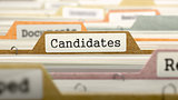Candidates on Business Folder in Catalog.