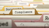 Compliance Concept on Folder Register.