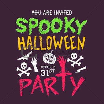Spooky Halloween party