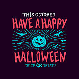 Spooky Halloween party design