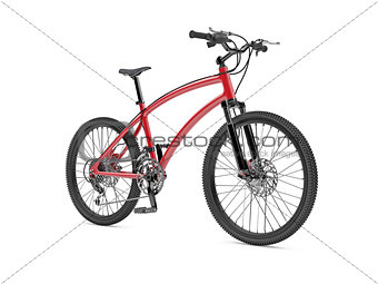 red sports Bike