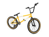 yellow sports Bike