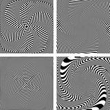 Illusion of torsion twisting movement.