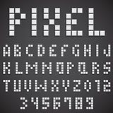 White Pixel Font