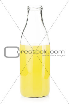 Lemon juice open bottle