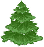 Christmas tree. Pine tree