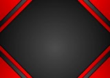 Red and black corporate art background