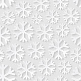 Seamless pattern with snowflakes. Vector illustration.