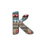 k letter small