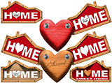 Home Sweet Home - Set of Labels