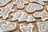 Close-up of gingerbread cookies