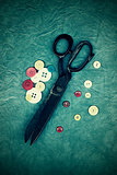 Antique dressmaker's scissors