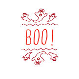 Boo - typographic element