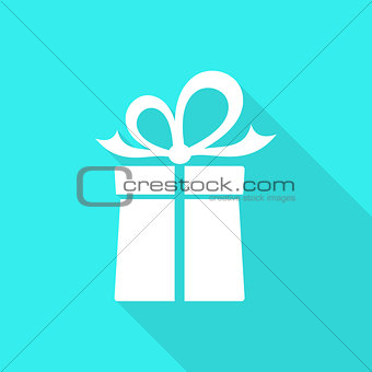 Vector gift box card