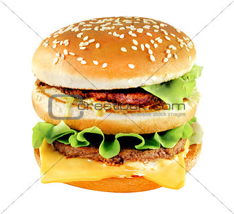Tasty big burger